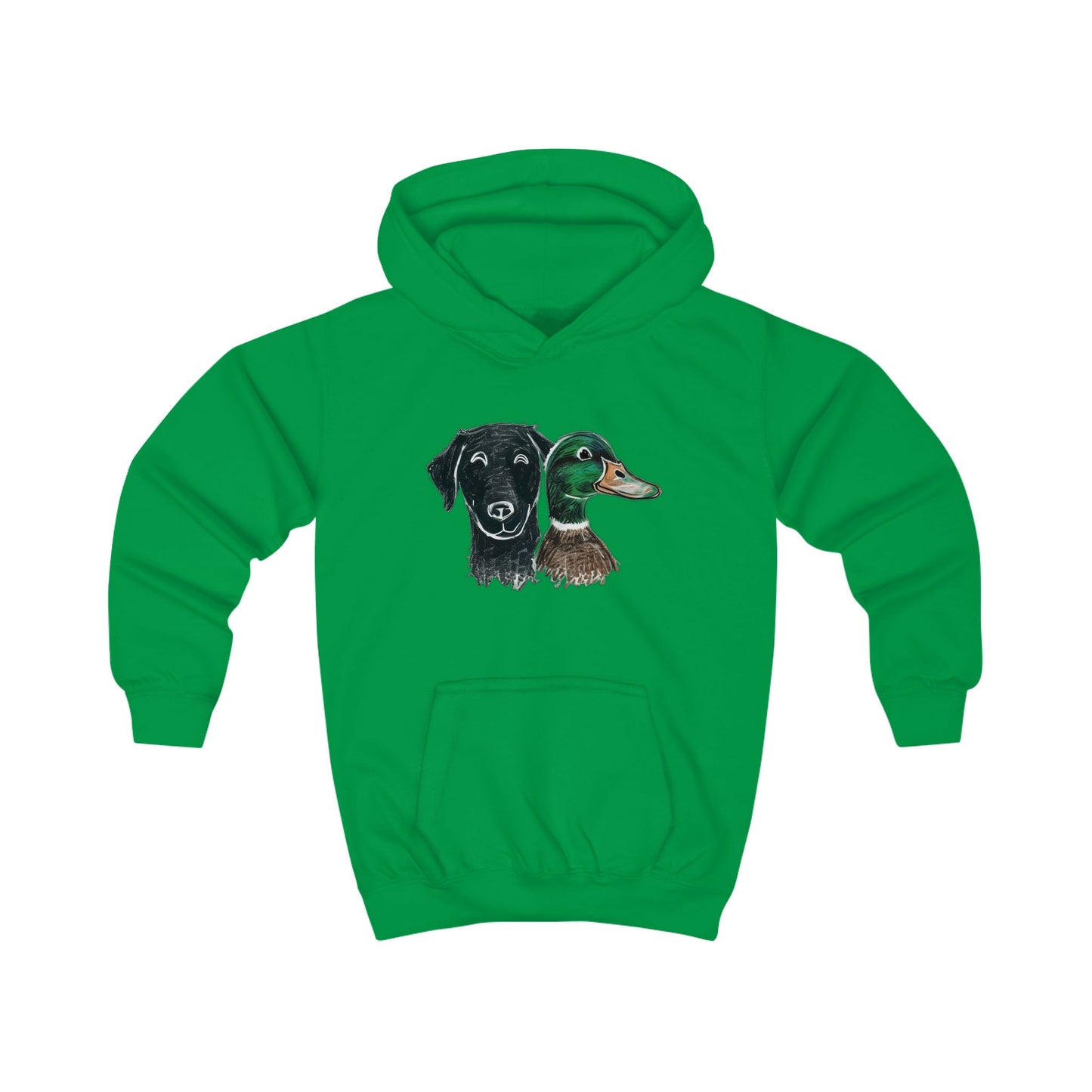 Dog and Duck Youth Hoodie