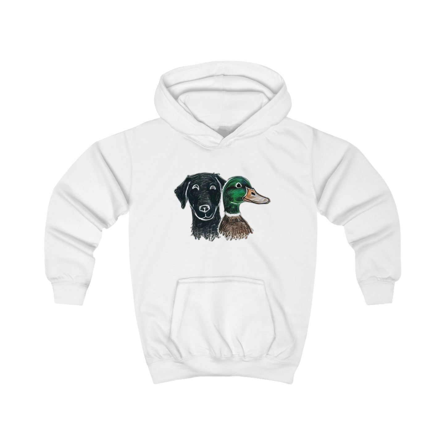 Dog and Duck Youth Hoodie