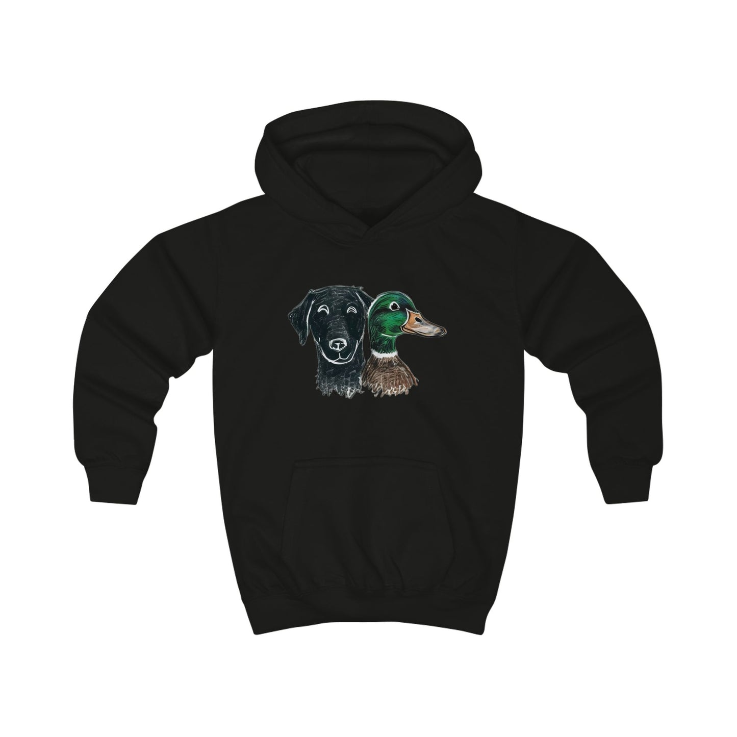 Dog and Duck Youth Hoodie