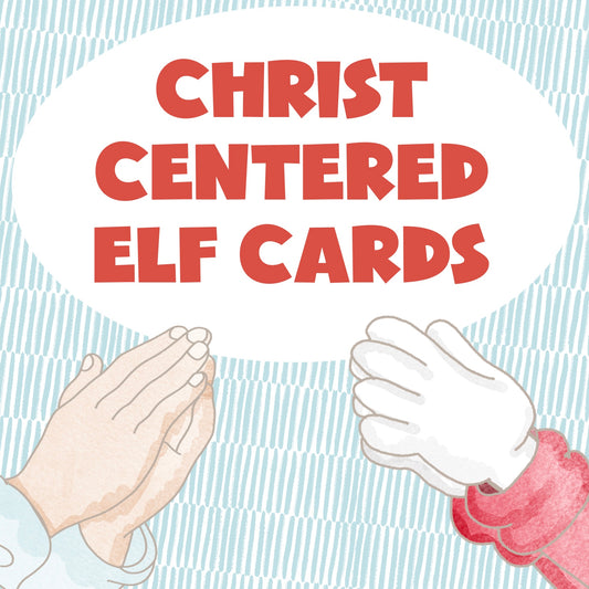 Christ-Centered Elf Cards