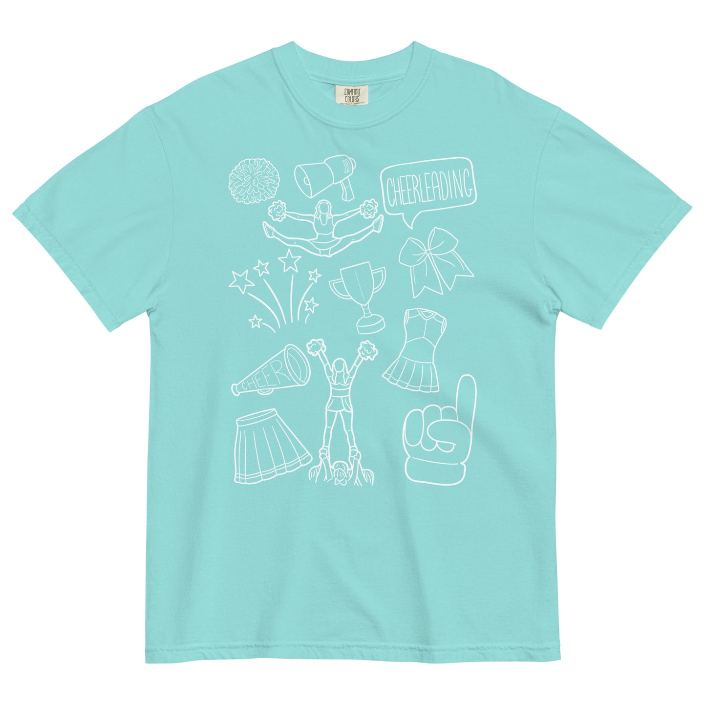 Cheer Chick Comfort Colors Tee